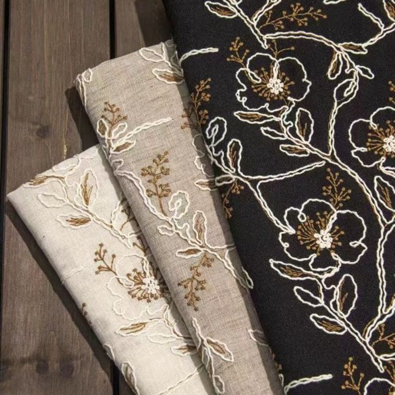 Sewing - Tela de encaje de tul bordado,