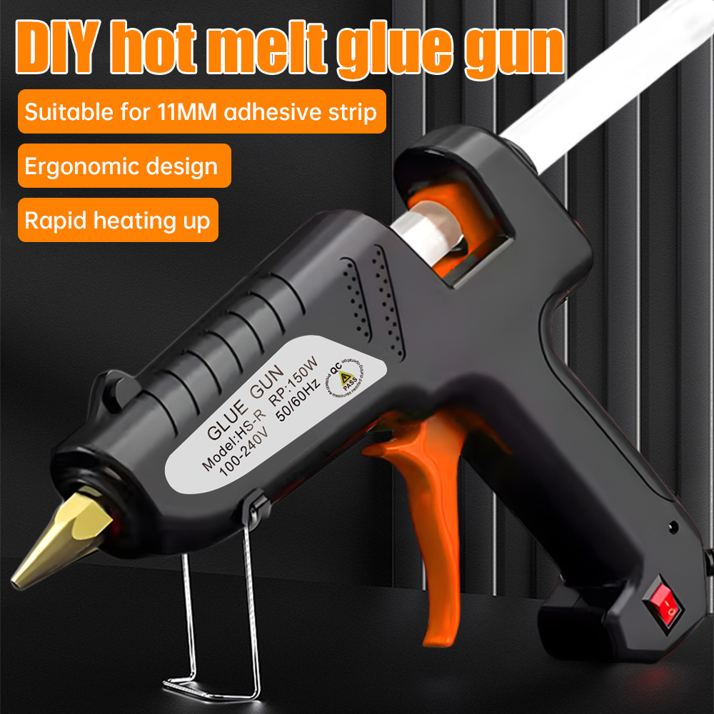 Hot Melt Glue Gun Cordless - Pistola de Pegamento Caliente de 150W,