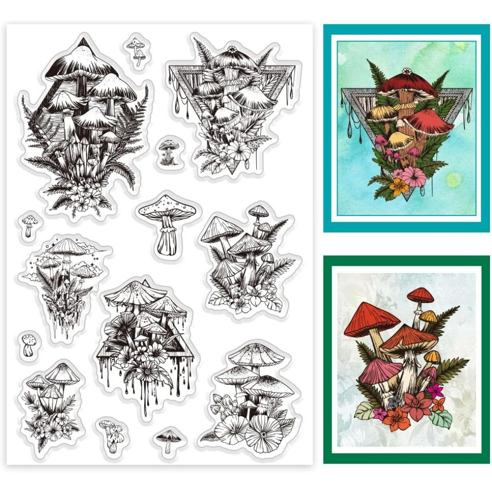 Clear Silicone Stamps For Card Making - Sello transparente de setas, sello de