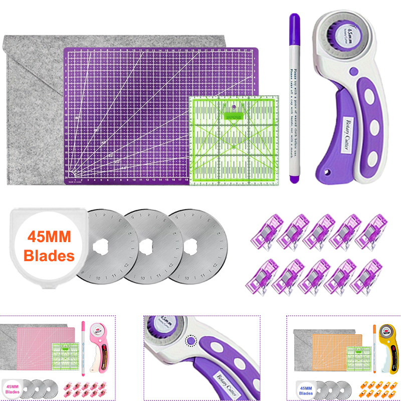 Rotary Cutter For Fabric 45Mm - Cortador rotatorio de 45 mm con