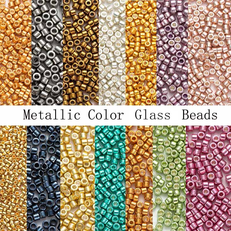 Glass Seed Beads 2Mm Jewelry Making - Cuentas de vidrio MKU, 1200 Uds.,