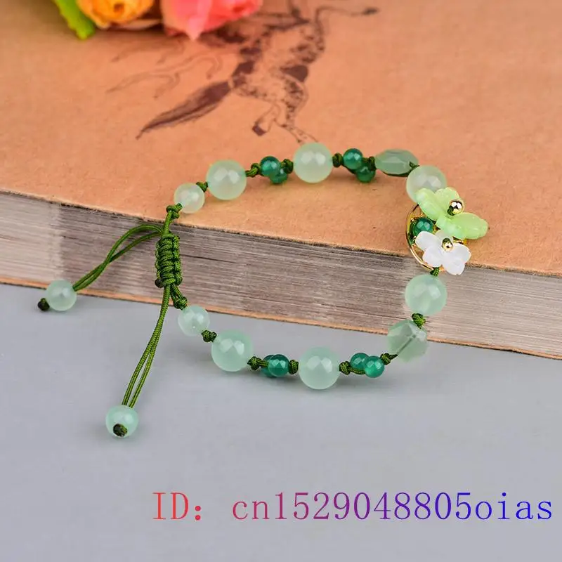 Pulsera de flor de Jade verde  - Beading reseña y precio