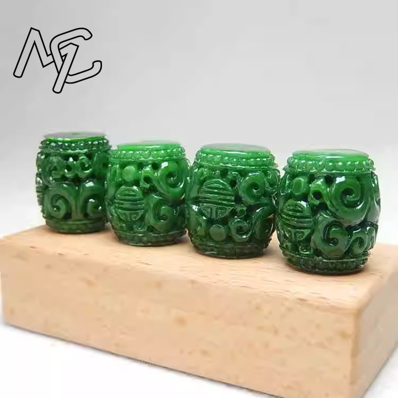 5 cuentas talladas de Jade VER - Beading reseña y precio