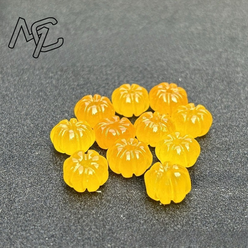 10 Uds. De cuentas de calabaza - Beading reseña y precio