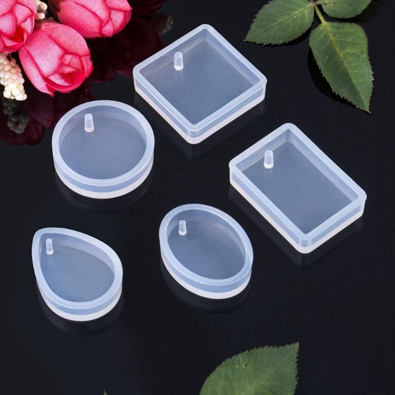 Juego de 20 piezas de moldes d - Silicone Epoxy Resin Molds Set reseña y precio