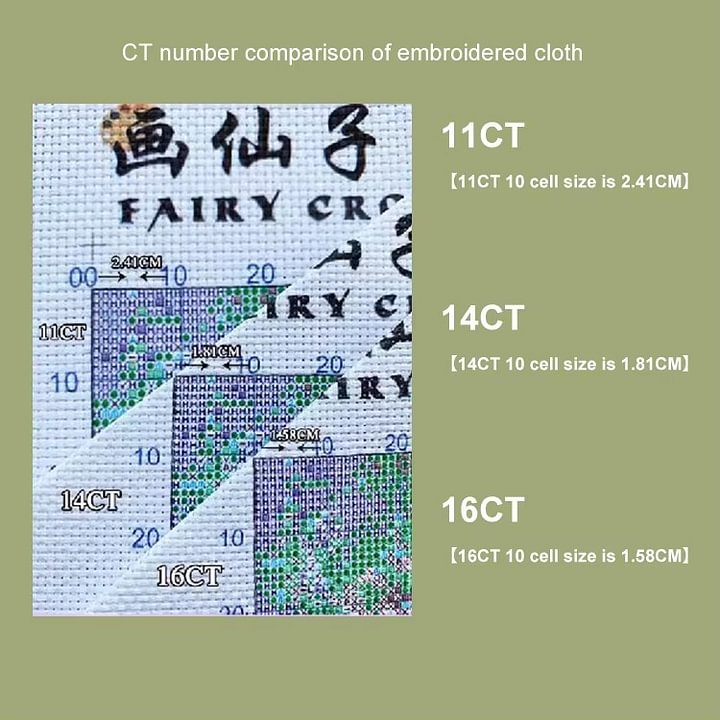 [Serie Cuatro Estaciones] Kit  - Cross Stitch Stamped Kits Beginners reseña y precio