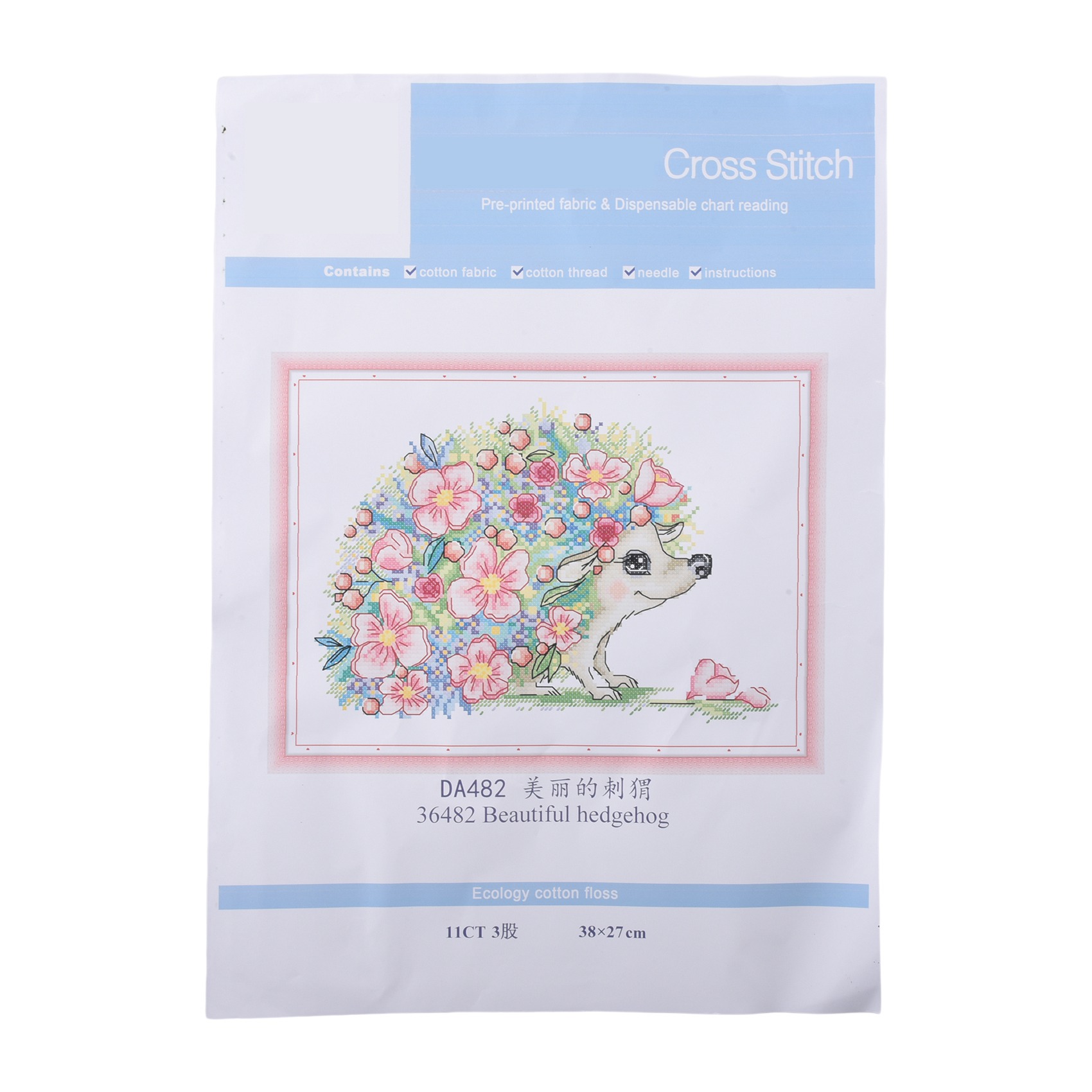 HLZS-Kits de punto de cruz est - Cross Stitch Stamped Kits Beginners reseña y precio