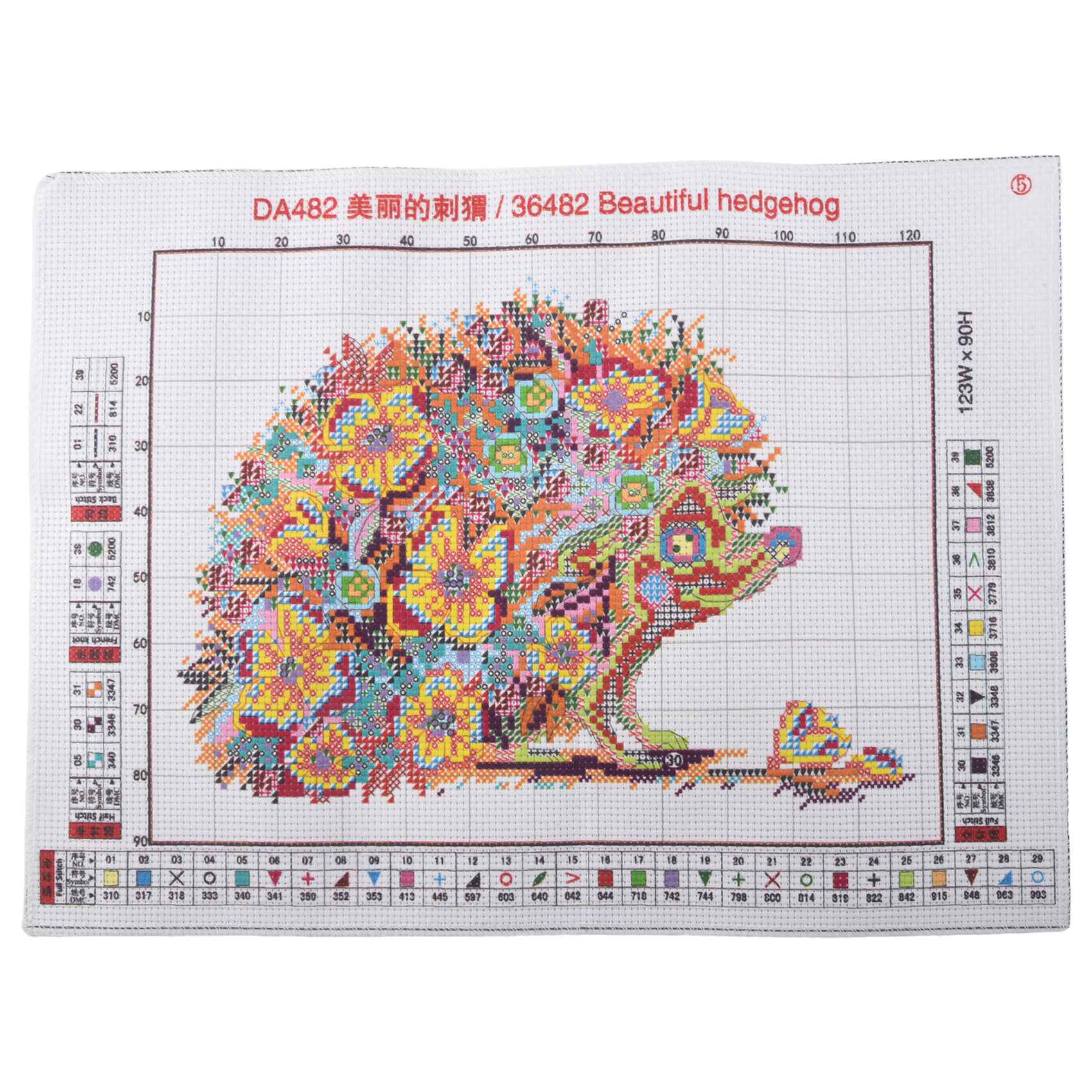 HLZS-Kits de punto de cruz est - Cross Stitch Stamped Kits Beginners reseña y precio