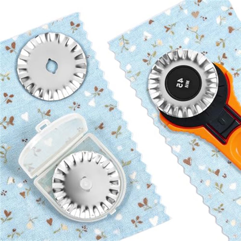 Cuchillas de repuesto AAAF par - Rotary Cutter For Fabric 45Mm reseña y precio
