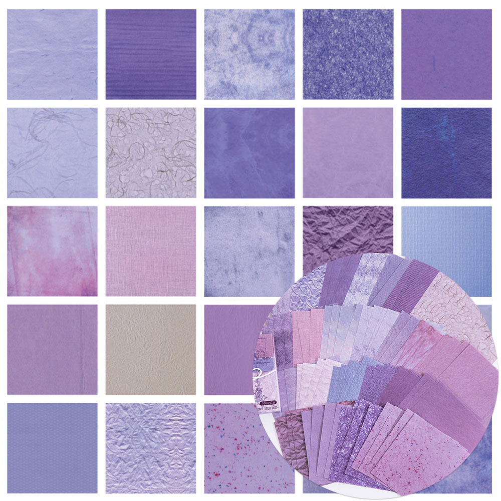 100 Uds. Fondo de textura colo - Vintage Junk Journal Scrapbooking Paper reseña y precio