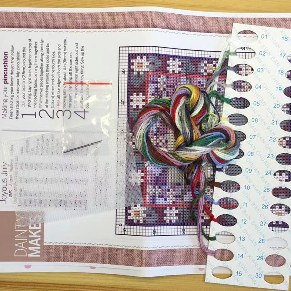 ZC184 Kits de punto de cruz, s - Cotton Embroidery Thread Skeins reseña y precio
