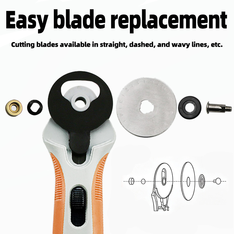 Cortador giratorio de 45 mm, c - Rotary Cutter For Fabric 45Mm reseña y precio