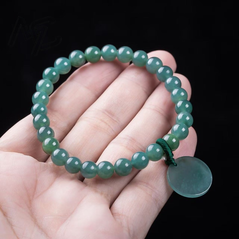 Pulsera de Jadeíta Natural Azu - Beading reseña y precio
