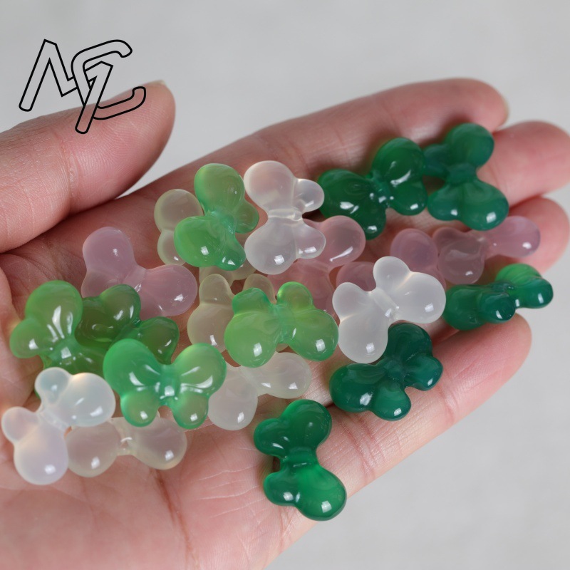 2 Piezas de Calcedonia Natural - Beading reseña y precio