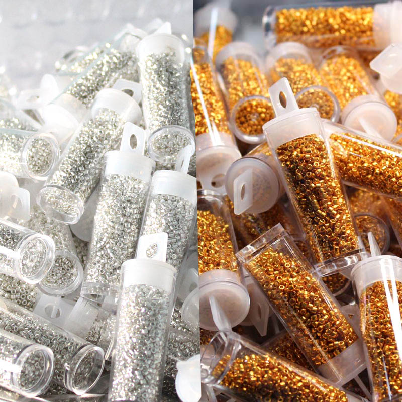 Cuentas de vidrio japonesas MK - Glass Seed Beads 2Mm Jewelry Making reseña y precio