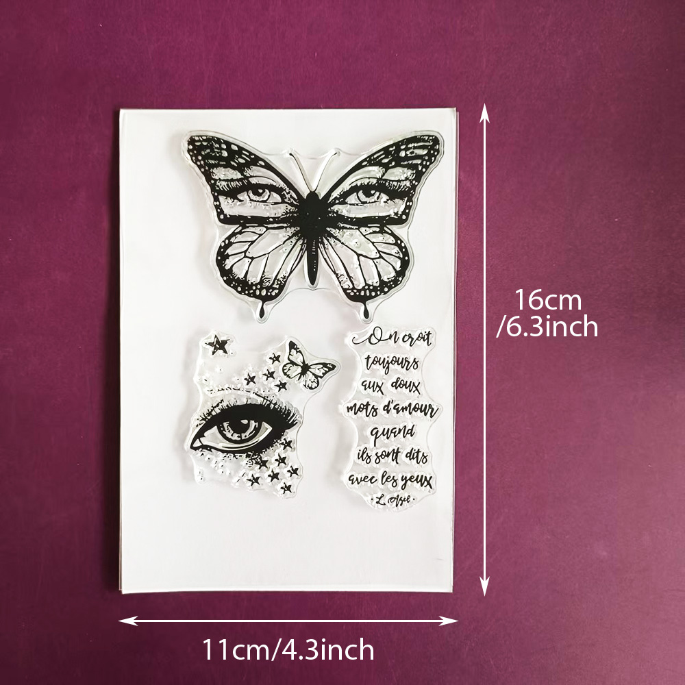 Sellos de silicona transparent - Clear Silicone Stamps For Card Making reseña y precio