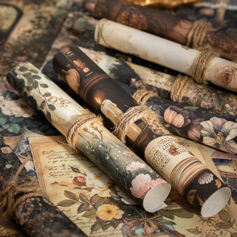JIANQI 100 Uds. Material de pa - Vintage Junk Journal Scrapbooking Paper reseña y precio