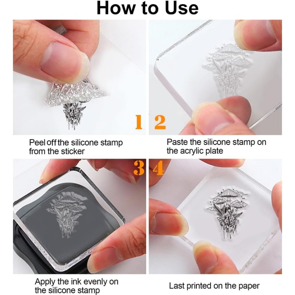 Sello transparente de setas, s - Clear Silicone Stamps For Card Making reseña y precio