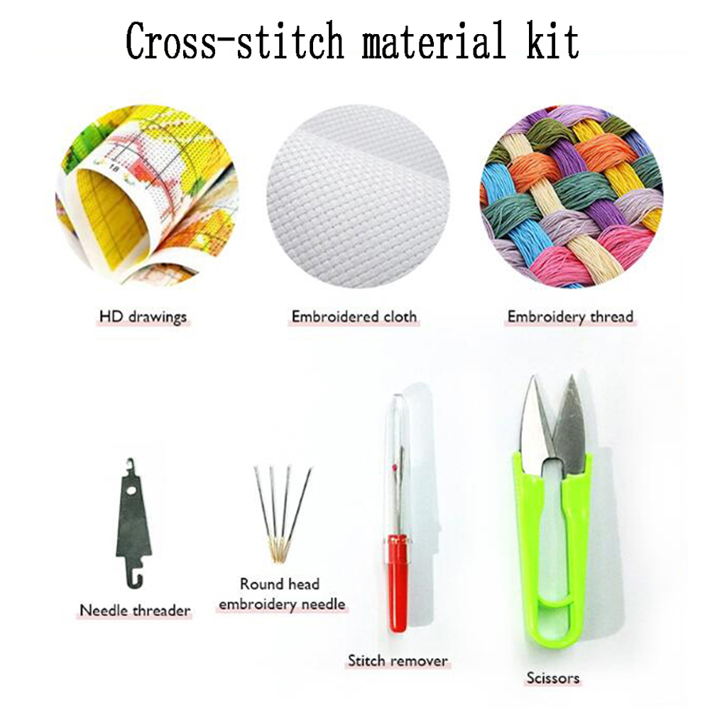 Bordado de punto de cruz de Ca - Cotton Embroidery Thread Skeins reseña y precio