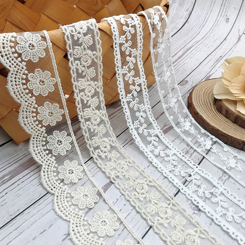 3 yardas/lote bordado blanco B - Cotton Embroidery Thread Skeins reseña y precio