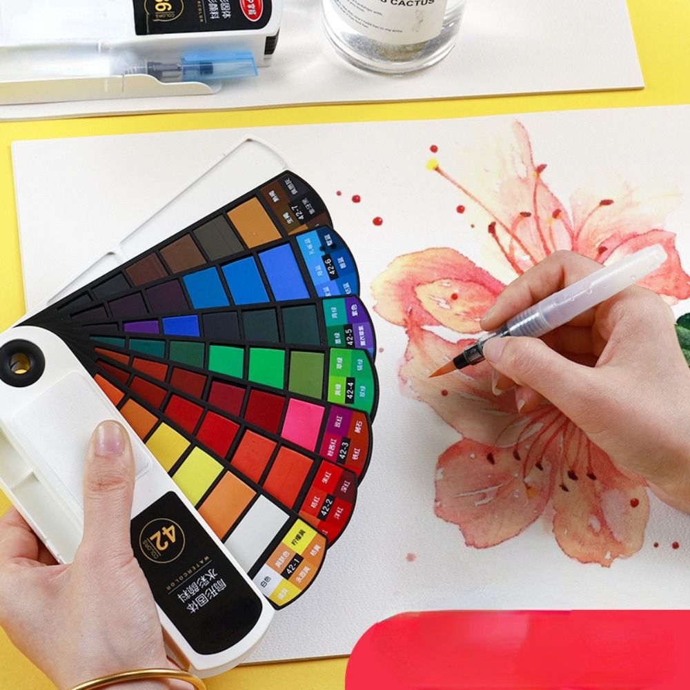 Set de Pintura de Acuarela Ple - Watercolor Paint Set Solid Pigment reseña y precio