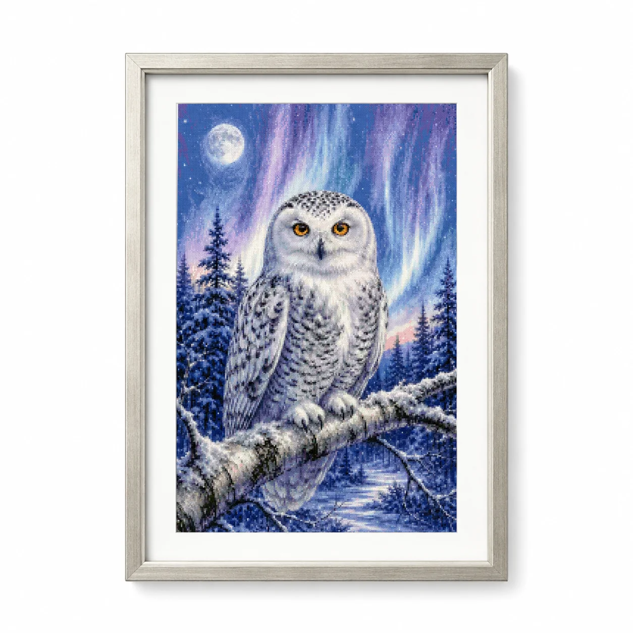 [ZZ8820-Reloj de invierno con  - Cross Stitch Stamped Kits Beginners reseña y precio