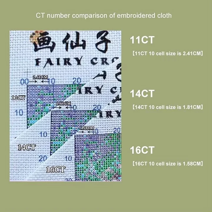 [ZZ8820-Reloj de invierno con  - Cross Stitch Stamped Kits Beginners reseña y precio