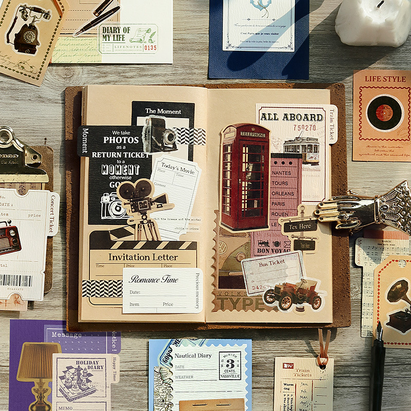 30 Hojas de Papel de Material  - Vintage Junk Journal Scrapbooking Paper reseña y precio